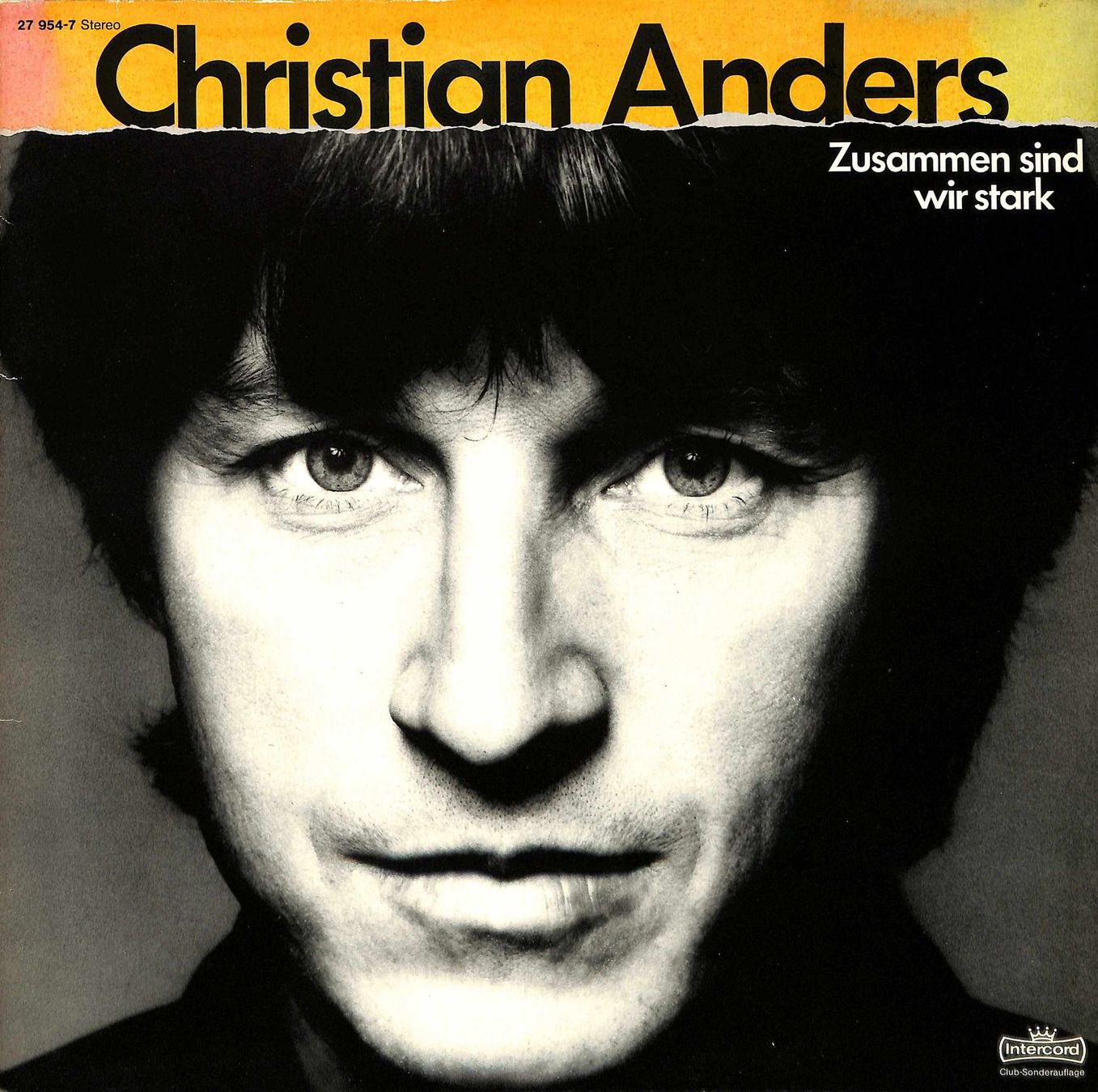 Dischi in vinile: LP: Christian Anders - Zusammen sind wir stark. – Usato da Trimmis venduto da Dres2