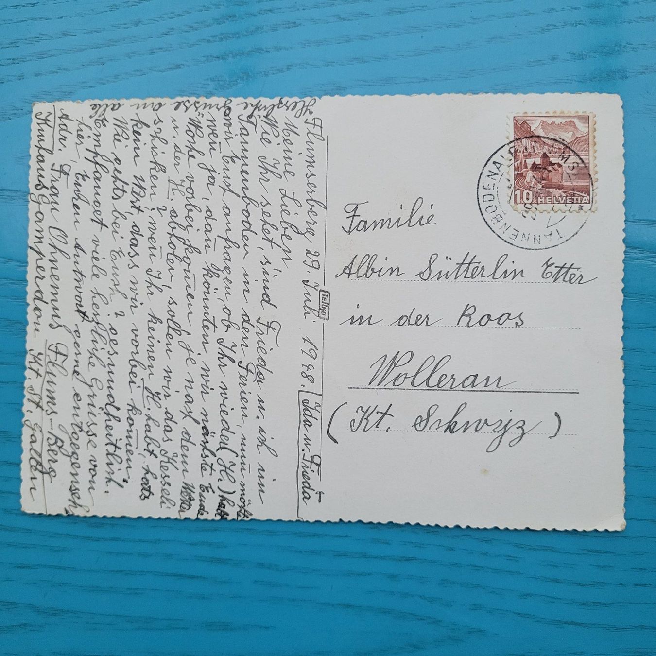 Cartes postales: Kapelle St. Bernhard / Flums  Grossberg – D'occasion à SCHÜBELBACH par CoKaHa 1