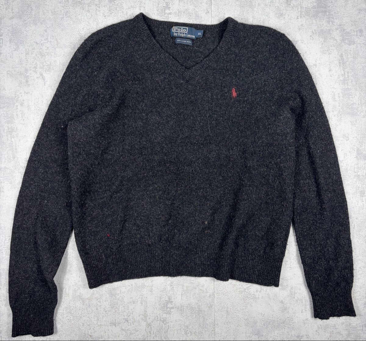 Ralph Lauren Maglioni & Felpe: Pull col V en laine Ralph Lauren Gris - S – Nuovo (secondo la descrizione) da Hauterive NE venduto da Leo_o 9