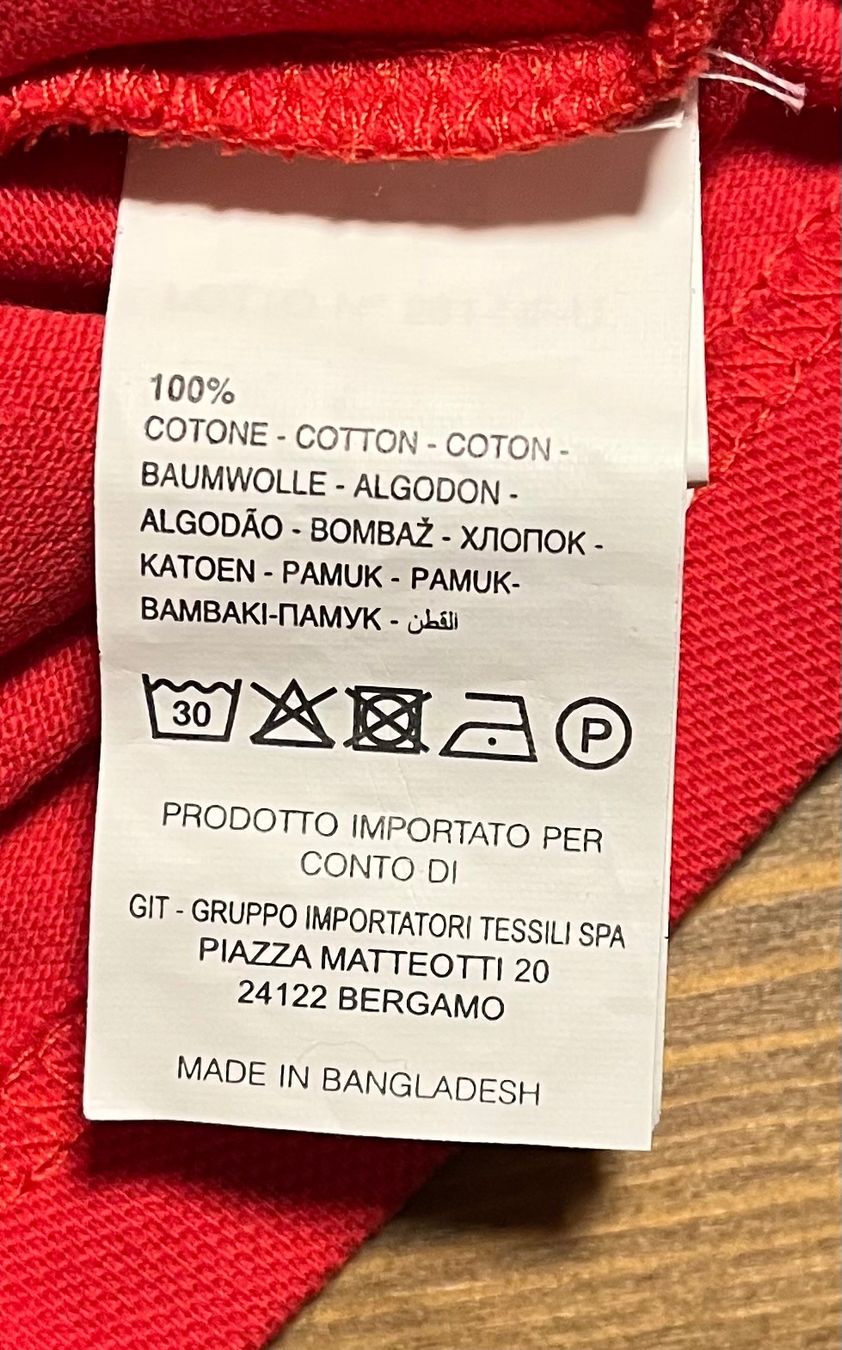 Pierre Cardin Magliette Polo: Pierre Cardin Poloshirt Gr. M - Rot – Nuovo (secondo la descrizione) da Altdorf UR venduto da Mini037 3