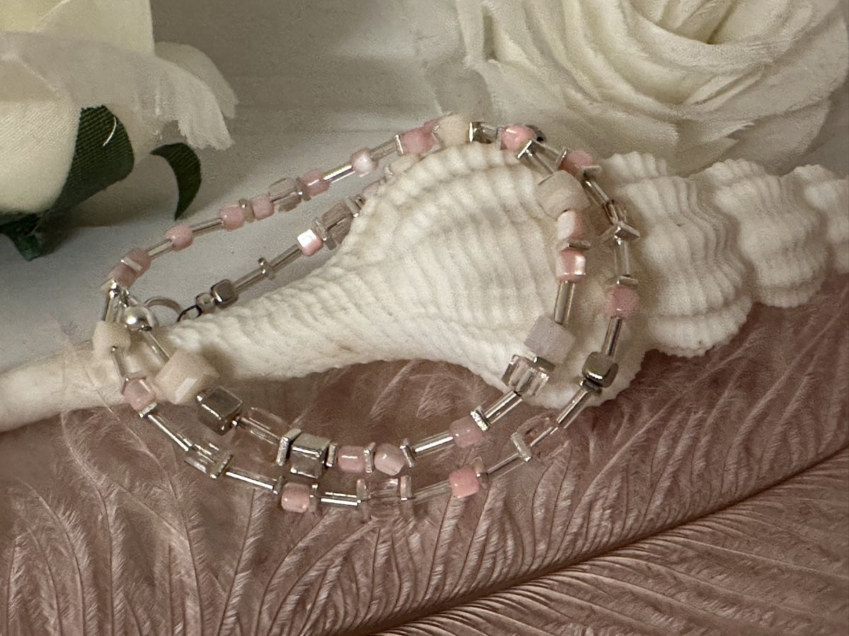 Bracciali & Braccialetti: Doppelarmband silber /perllmutt – Nuovo e nell'imballaggio originale da Niederglatt ZH venduto da Silberschmuck-design 1