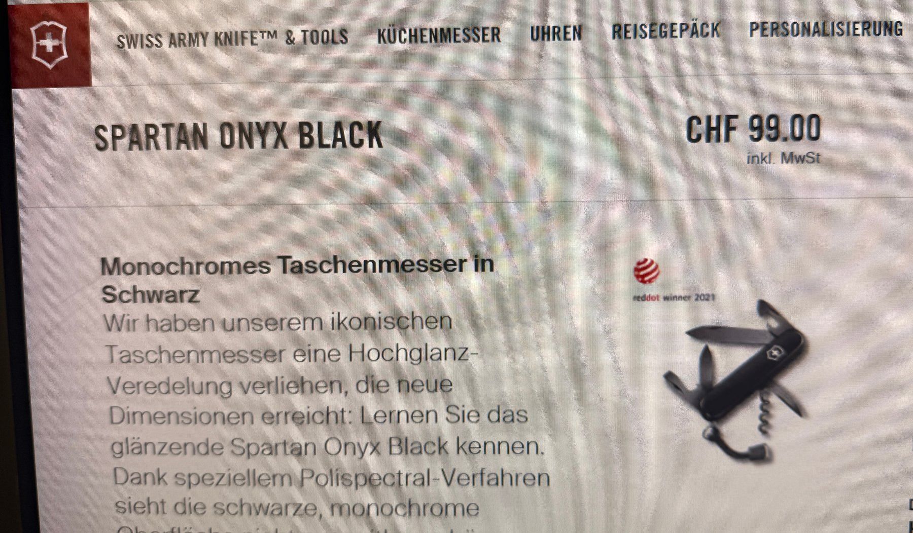 Victorinox Coltelli tascabile: Victorinox ONIX BLACK – Nuovo (secondo la descrizione) da Dallenwil venduto da jeni152 5