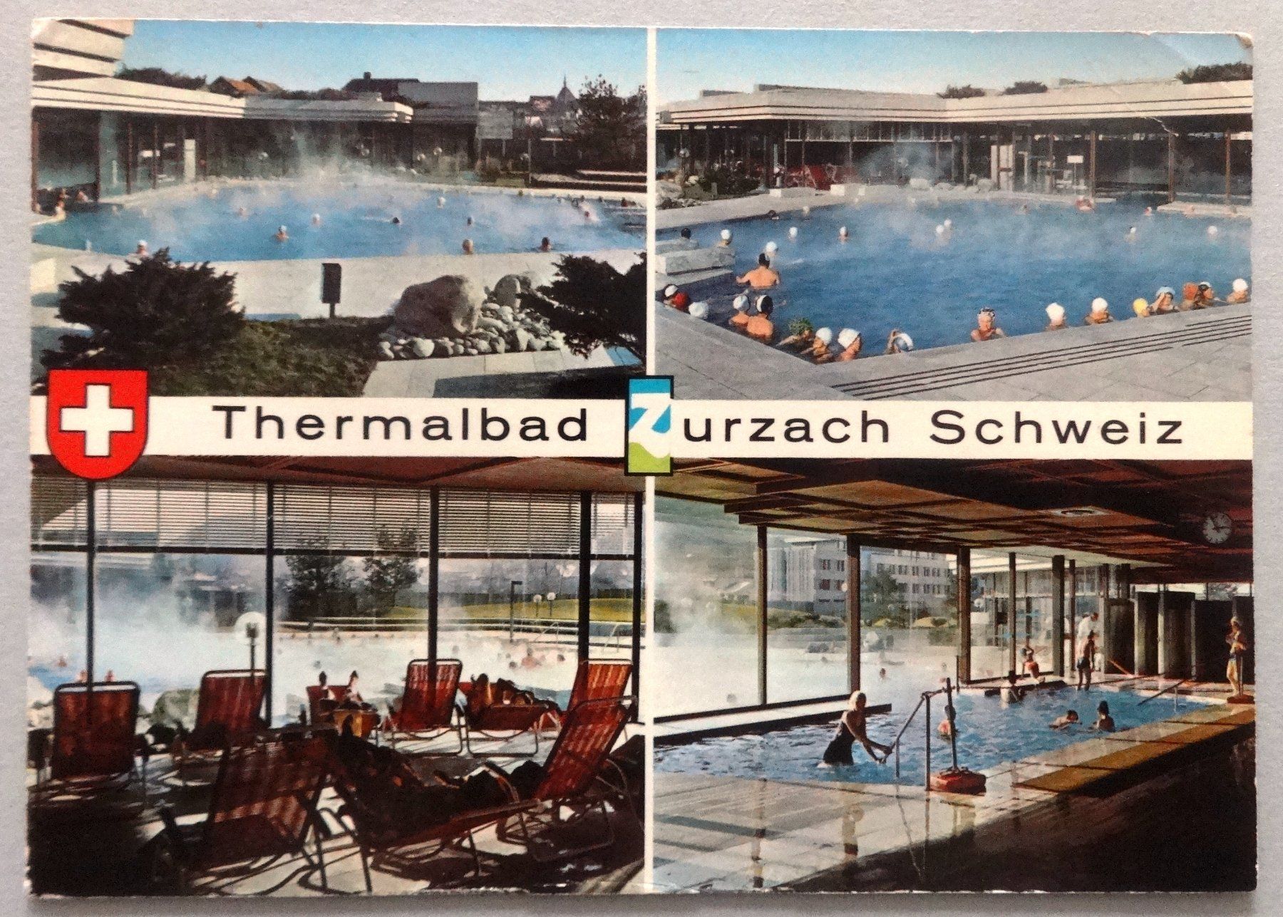 Cartoline postali: Thermalbad Zurzach – Difettoso da Fétigny venduto da Billy2miny