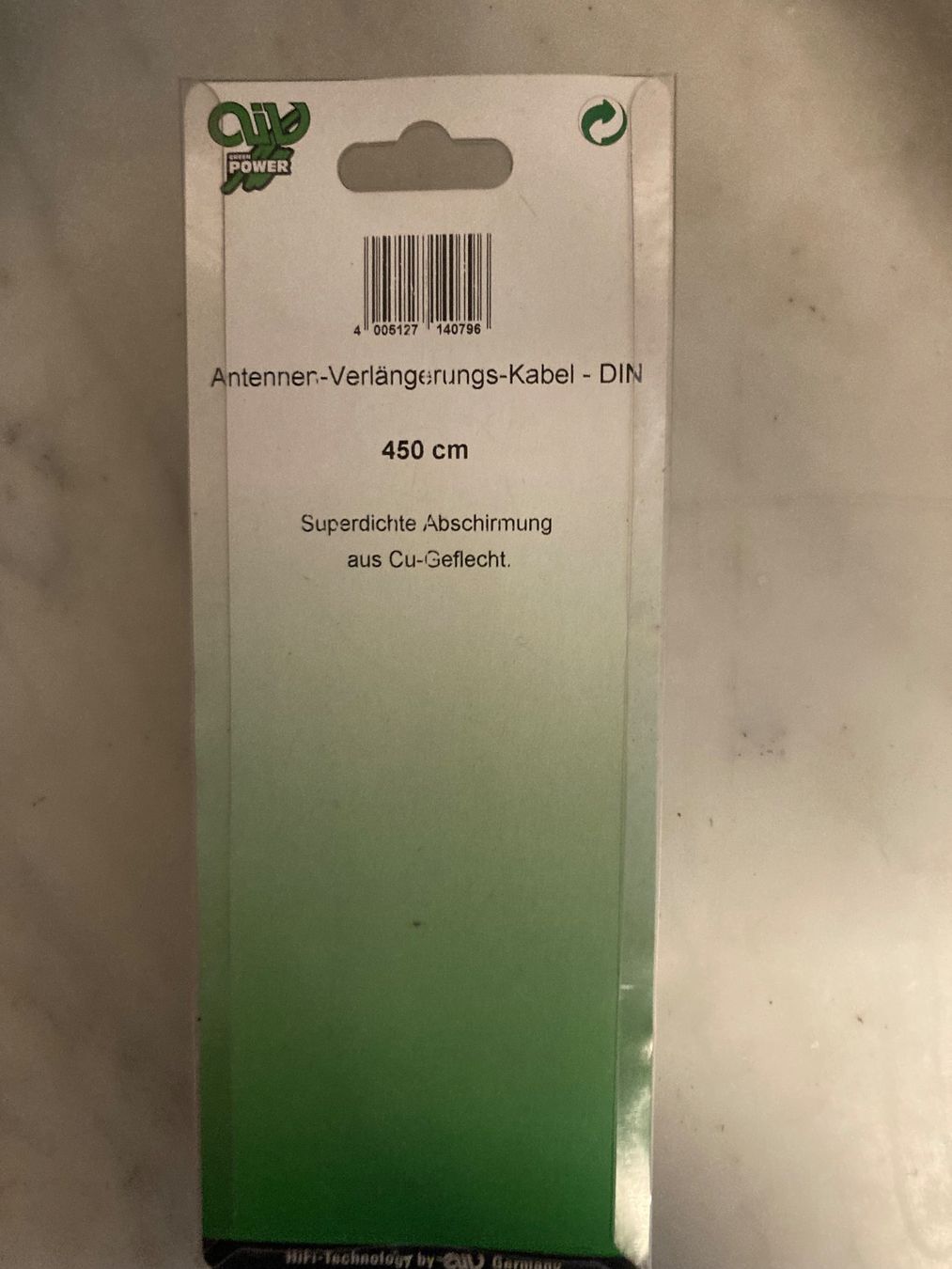 Cavi: FM Antennenkabel 4,5 m – Nuovo e nell'imballaggio originale da Wittnau venduto da Banton1 1