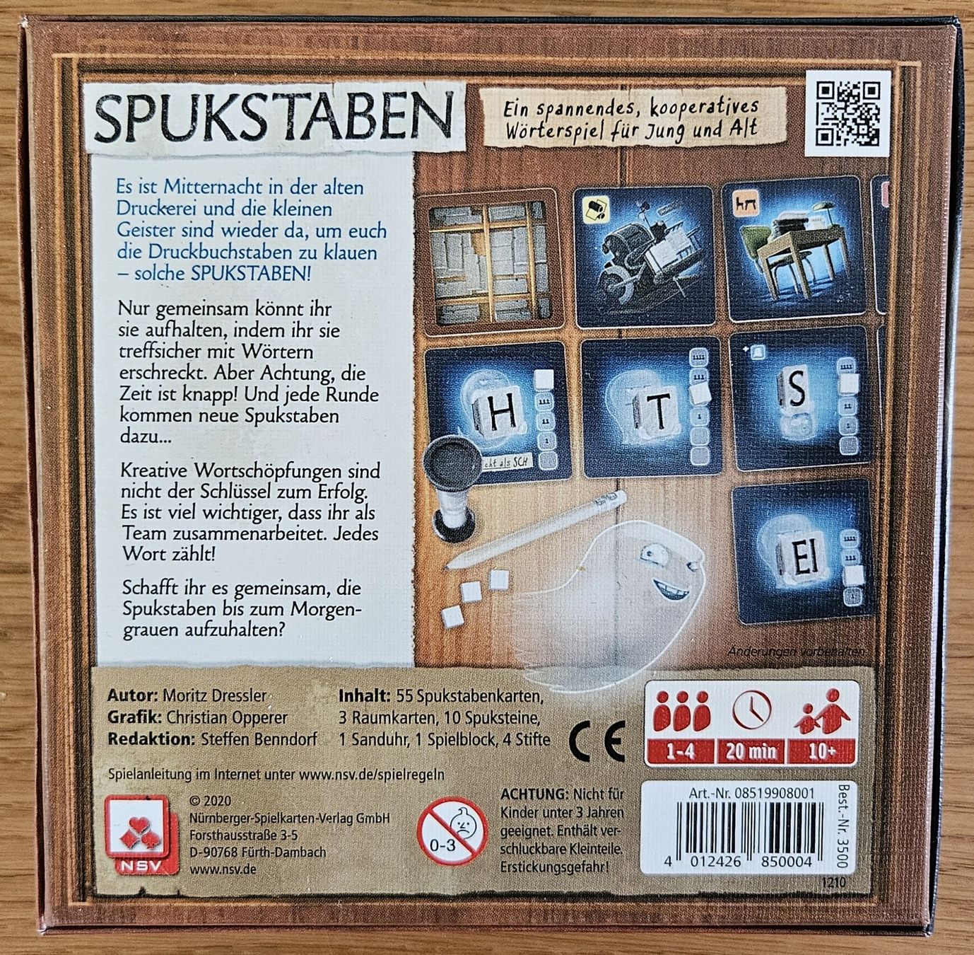 Giochi: Spiel Spukstaben – Usato da Schaffhausen venduto da asyouwestley 2