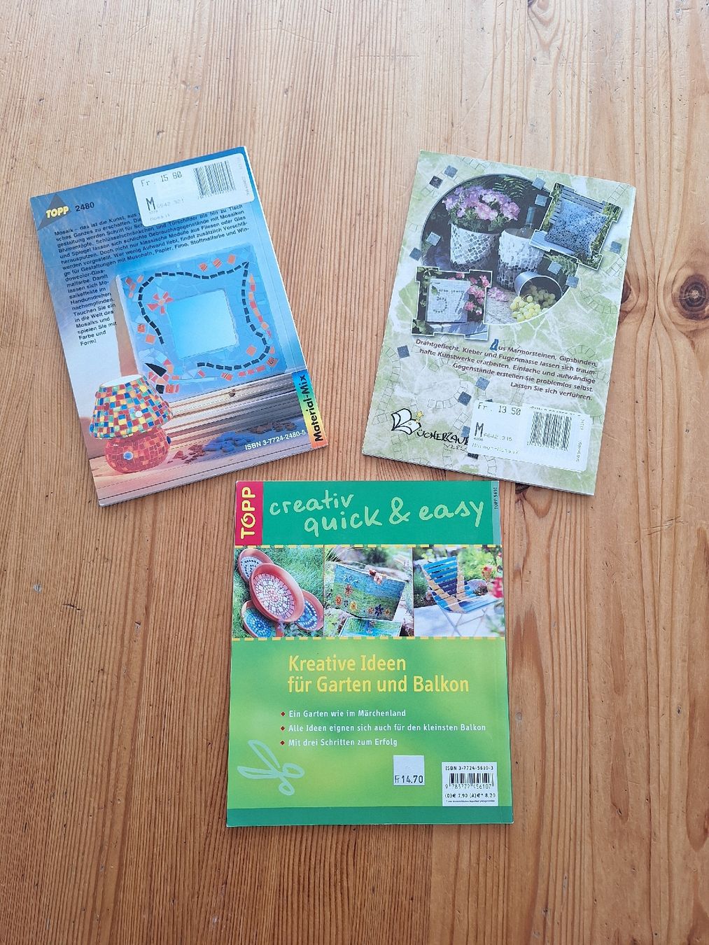 Libri: 3 Bastelbücher – Usato da Aesch BL venduto da ChezToKa 1