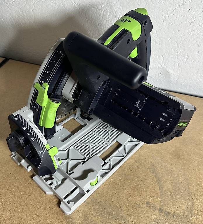 Seghe: Festool TSC 55 KEB-Basic-5,0 Akku-Tauchsäge mit Koffer – Usato da Landquart venduto da Pereira-24 1