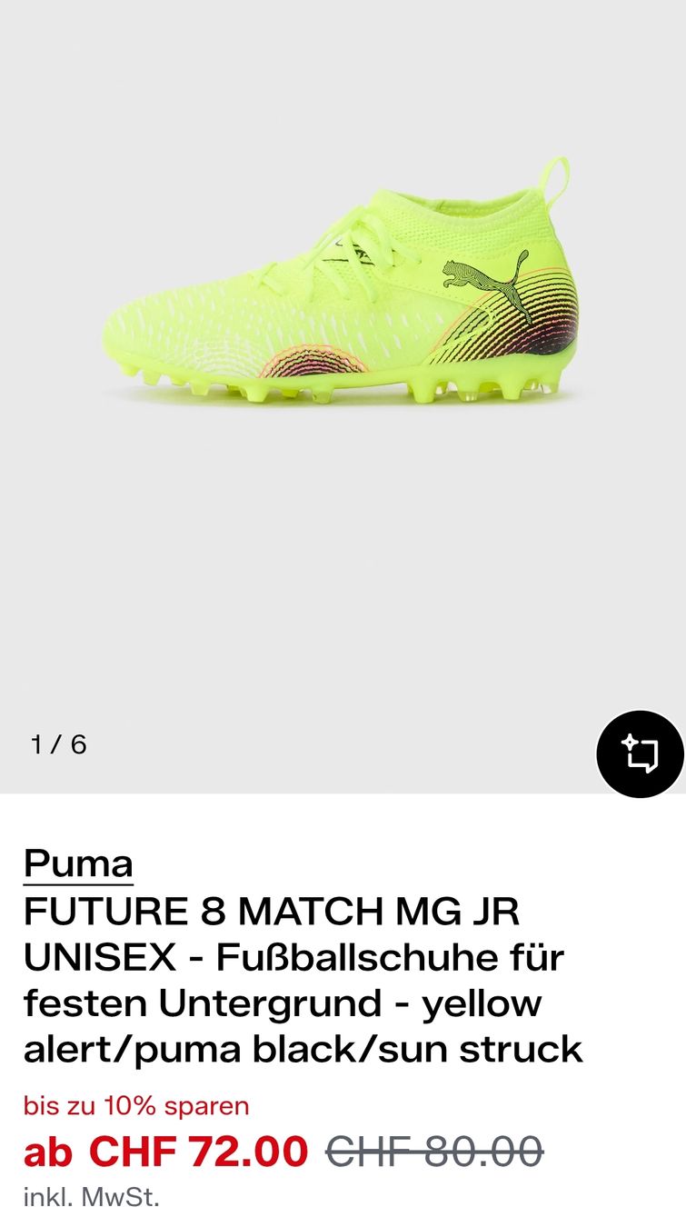 Buts de football & hockey: Puma FUTURE 8 MATCH JR – D'occasion à Obernau par ChooseWisely 7