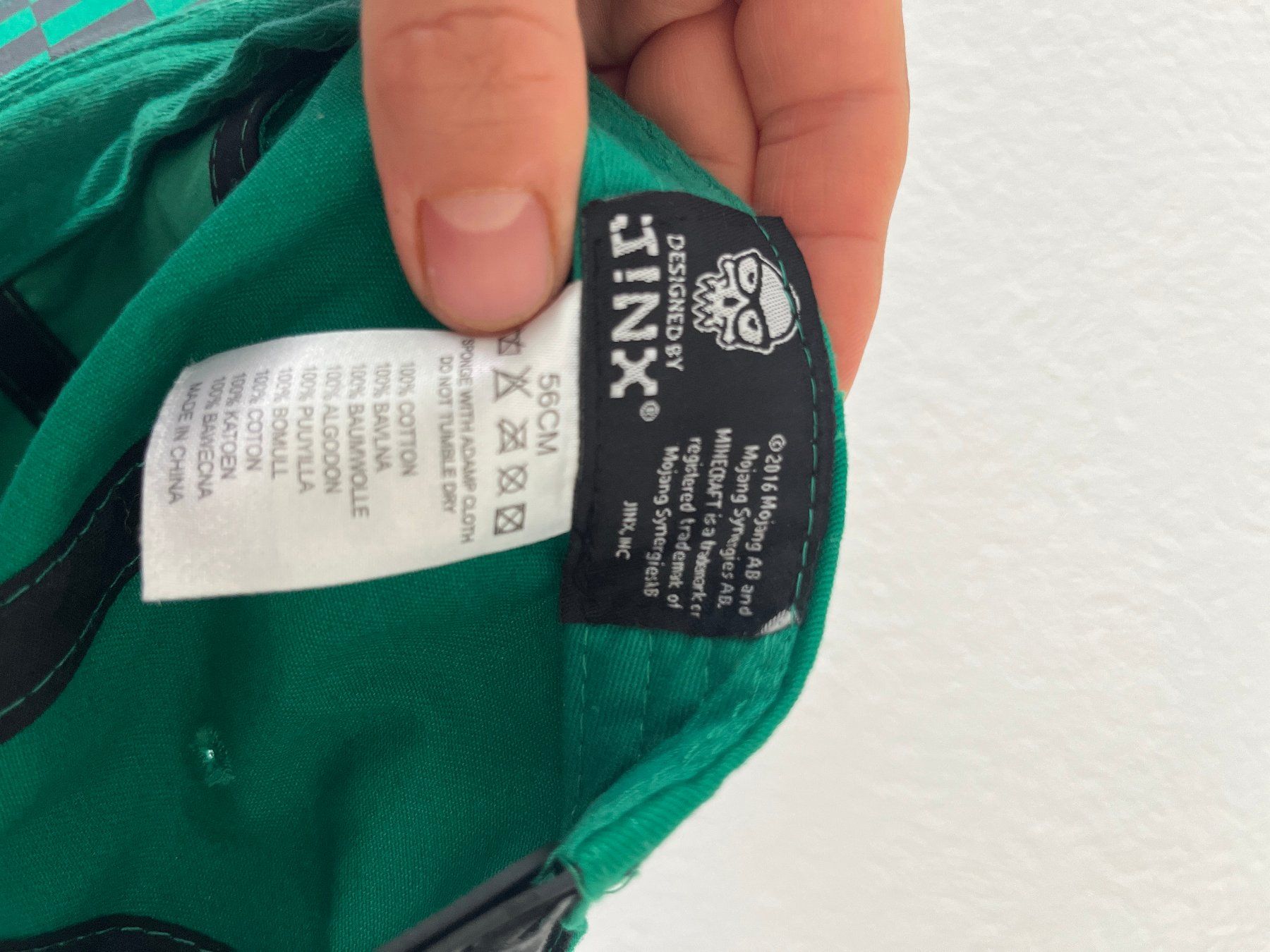 Autres vêtements garçon: Minecraft Baseball Caps Green Hat – D'occasion à Zürich par schweinsbraten 5
