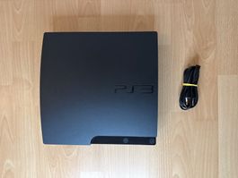 PS3 Slim Konsole ohne Zubehör