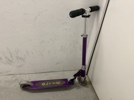 Lila Micro Scooter für Kinder