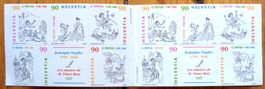 Timbres Töpffer - utilisables pour l’affranchissement