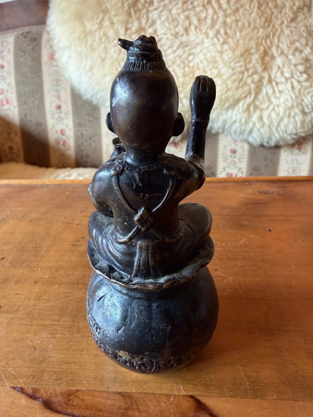 Statuette: Kuman Thong Statue aus Thailand Bronze – Usato da Zofingen venduto da Schekke 3