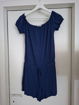 Combinaison d'été bleue marine PIECES, taille M, neuve