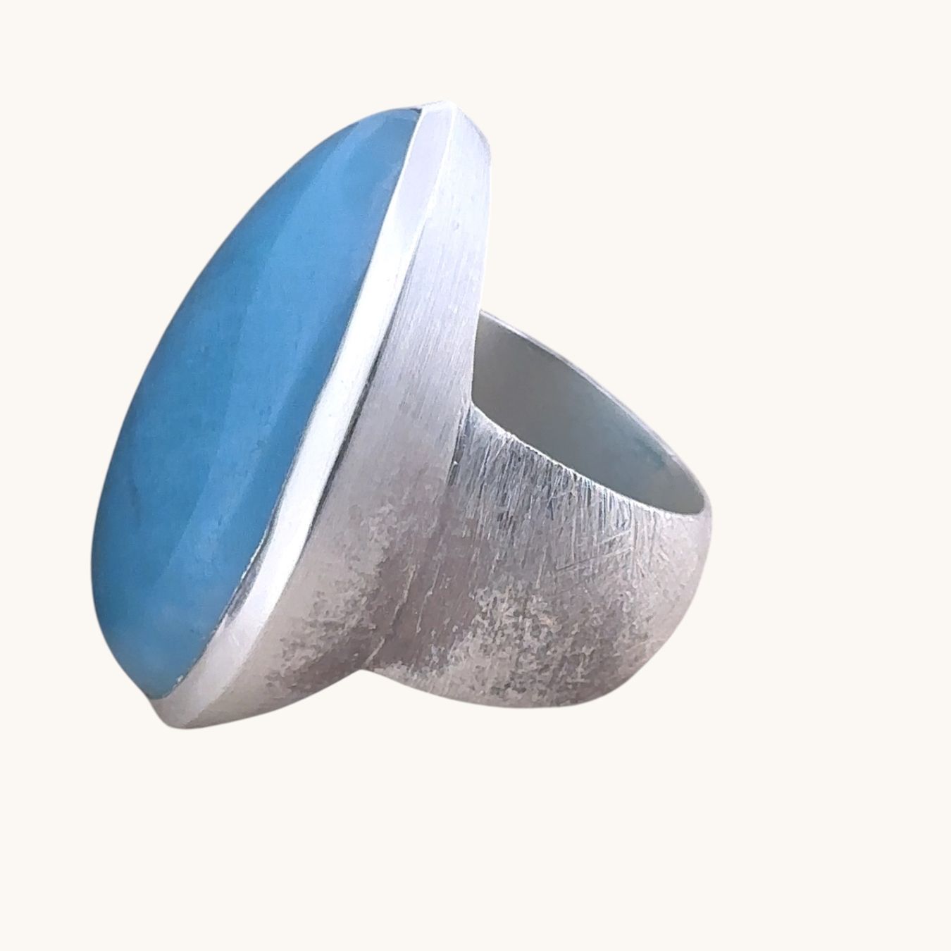 Olga Ribler Ringe: Silberring mit Aquamarin, Gr. 56 – Neu (gemäss Beschreibung) aus Luzern von MonikaS03 2