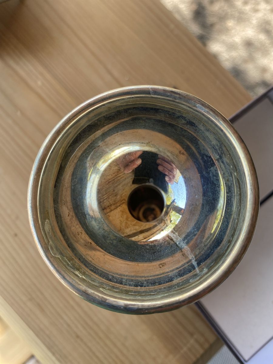 Altri elettrodomestici e apparecchi d’epoca: Wein Dekantierer mit Filter versilbert – Usato da Aathal-Seegräben venduto da wagenburg01 3