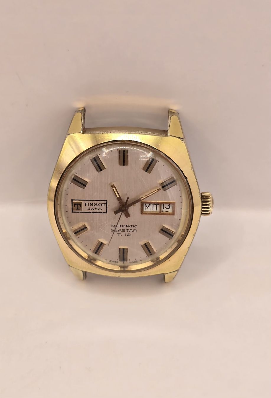 Tissot Orologi: Tissot Seastar T12 Automatic Day-Date 35,5mm – Usato da Minusio venduto da AGSuhren