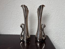 Vintage Schwan Vasen