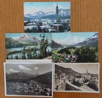 Verschiedene alte AK aus dem Engadin