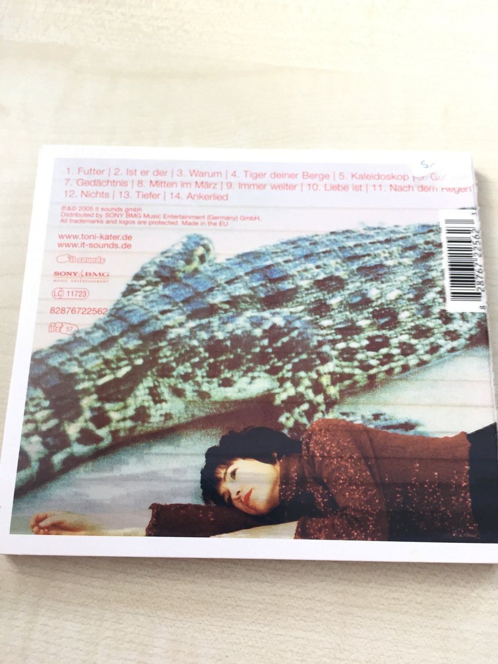 CD: Toni Kater - Futter – Usato da Rüti ZH venduto da alumedien 1