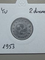 Yougoslavie - 2 dinars - 1953