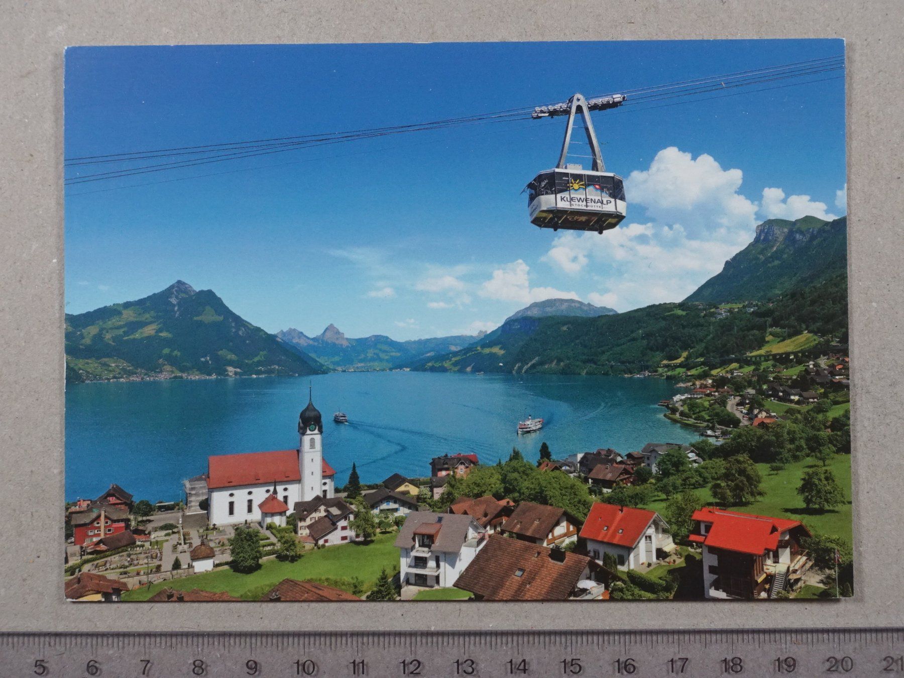 Cartes postales: Beckenried, Luftseilbahn, 2016 – D'occasion à Lenzburg par fh1