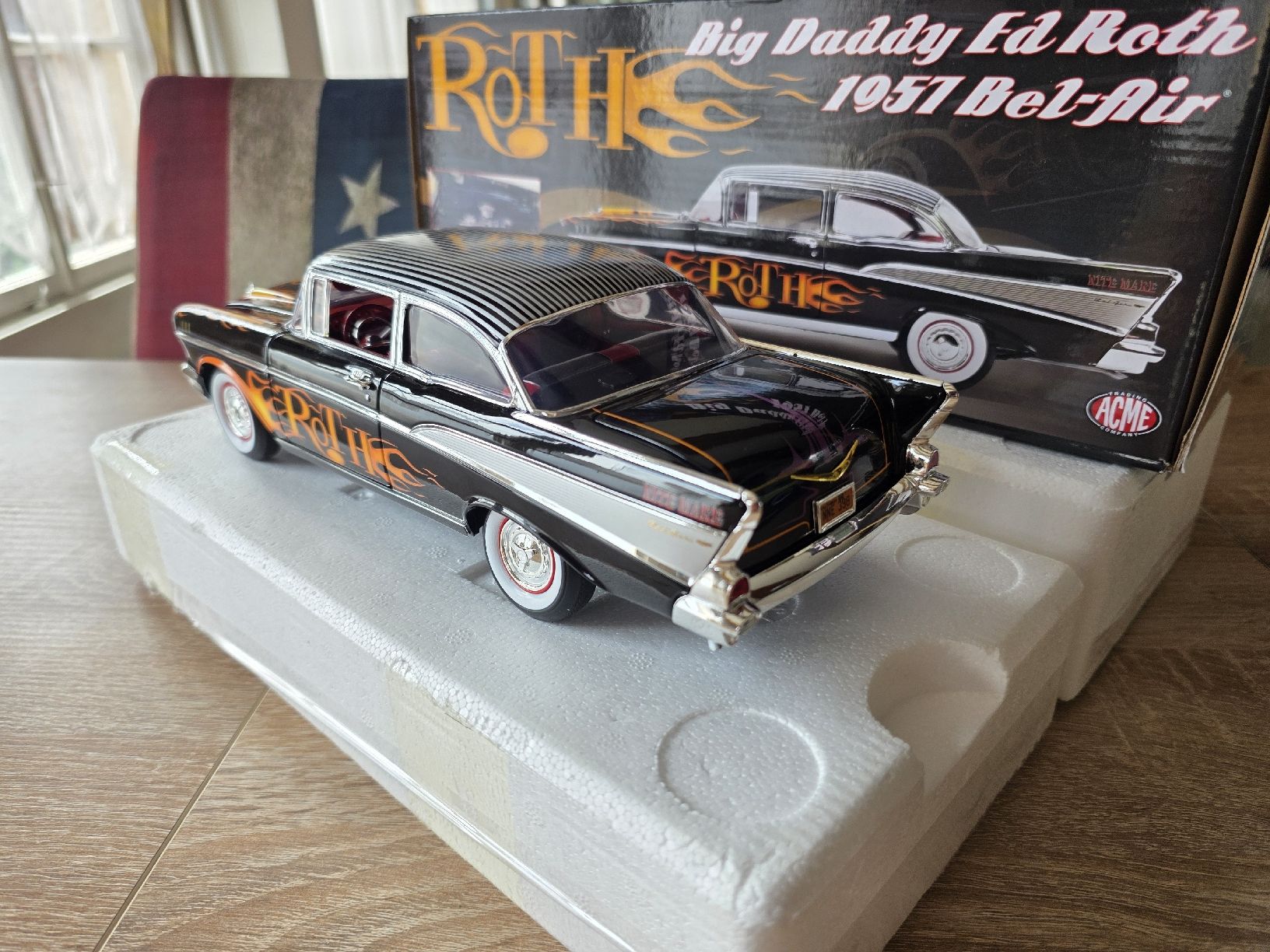Chevrolet Modellini d'auto: 57'Chevy Bel Air Hot Rod 1:18 – Usato da Goldingen venduto da Muscle_Cars84 2