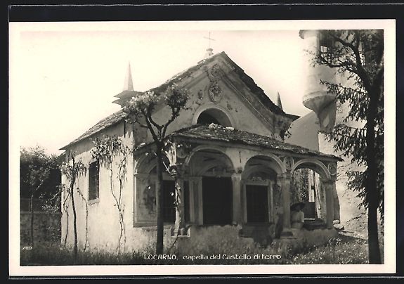 Cartoline postali: Locarno, Capella del Castello di Ferro – Usato da Berlin venduto da bartko-reher