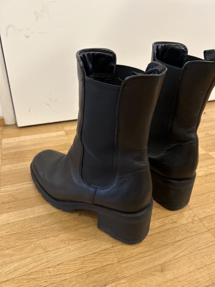 Damenschuhe: Leder Stiefelette Gr. 38 – Neu (gemäss Beschreibung) aus Riehen von mittwoch81 2