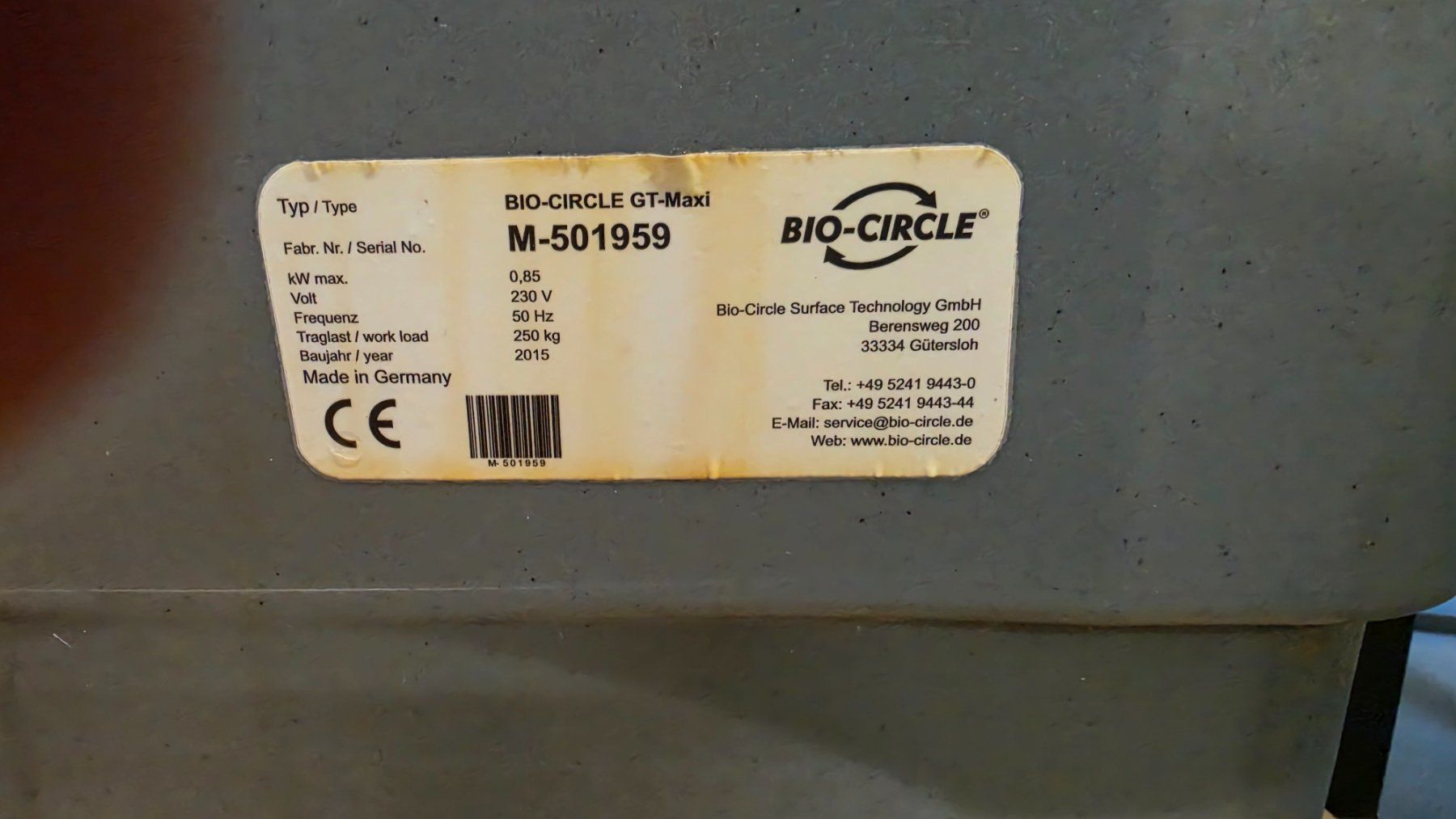 Tutti gli attrezzi: BIO-CIRCLE Teilewaschtisch – Difettoso da Dübendorf venduto da swi_9km5 4