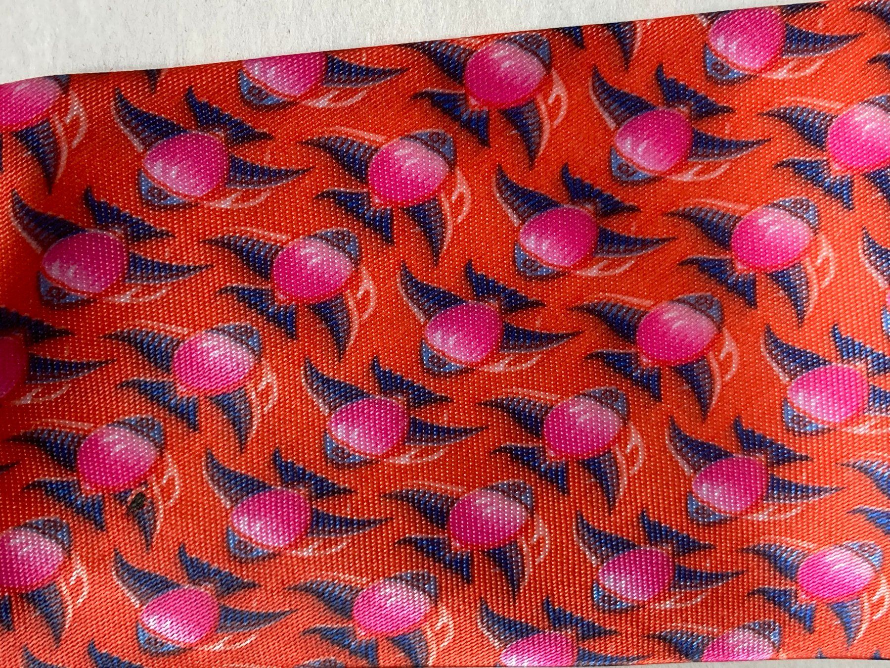 Cravates: Krawatte mit Fischen, Bellini, 100% Polyester – D'occasion à Lütisburg par wiesenpippau 1