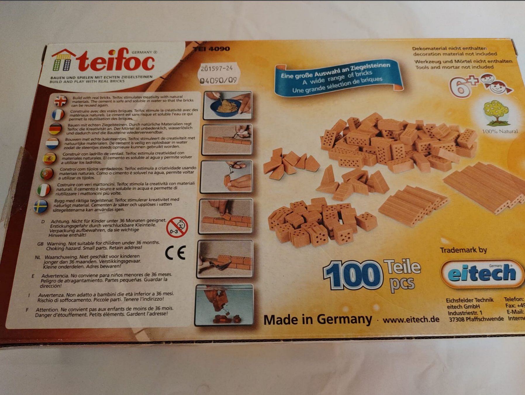 Kits de loisir créatif: Zeigelsteine – Neuf avec emballage d'origine à Strengelbach par Phorensic_30 3