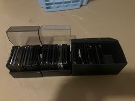 31 MiniDiscs MD Sony inkl. Aufbewahrungsboxen bespielt