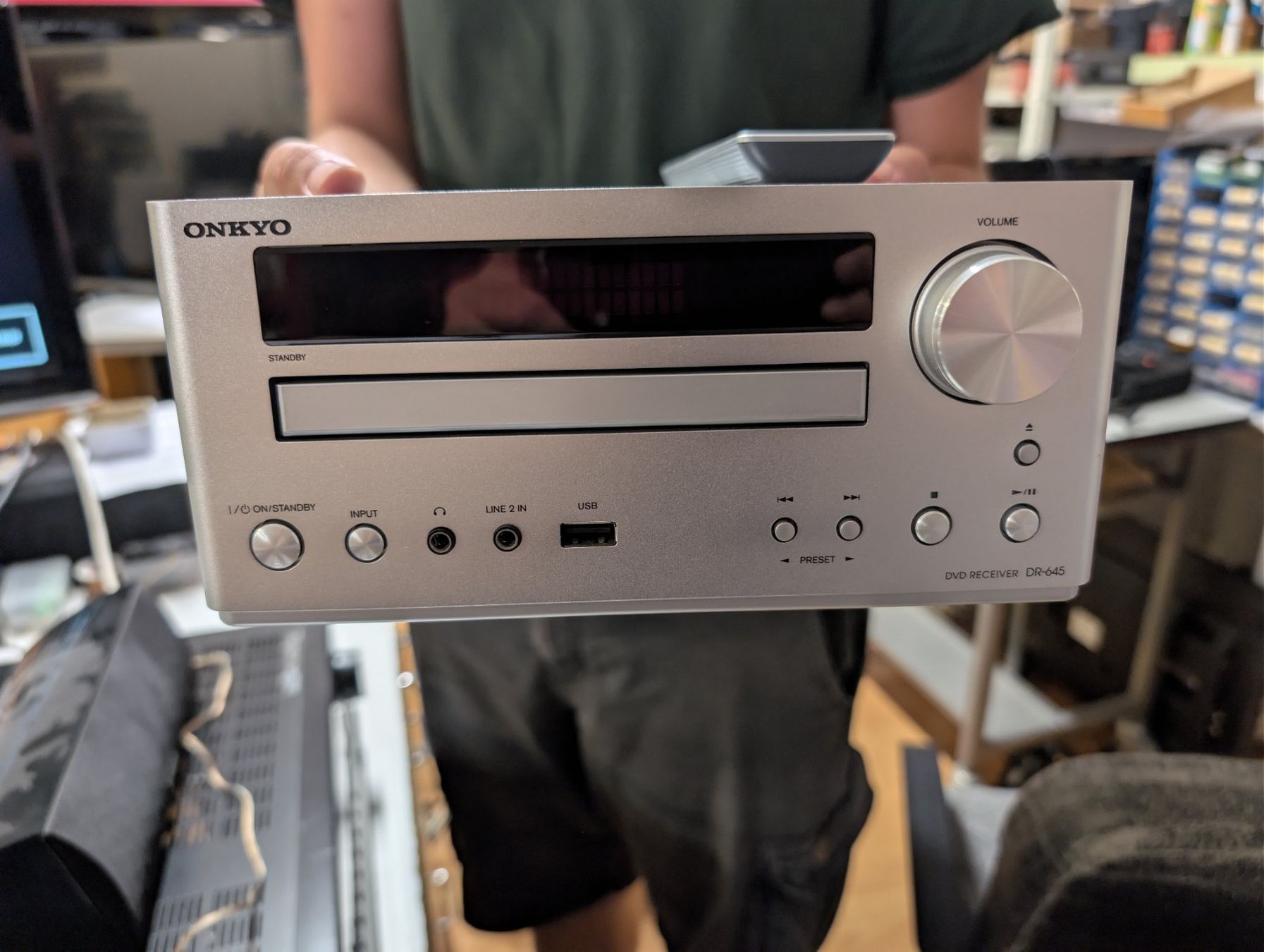 Onkyo Lecteur multimedia & Streamer: Onkyo DR-645 – D'occasion à Broc par SOS-Tele 1