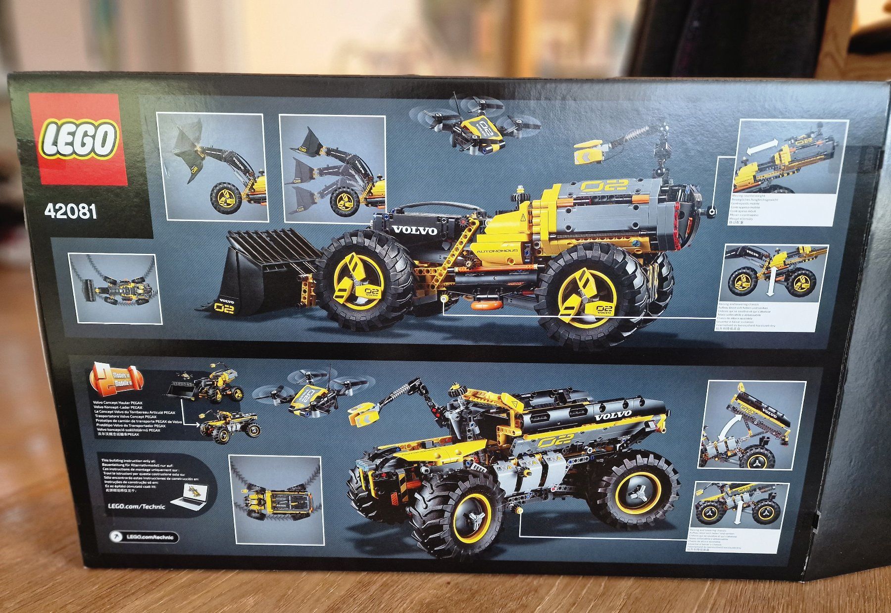 Lego Giocattoli: Lego Technic 42081 Volvo Concept Wheel Loader ZEUX – Usato da Müllheim-Dorf venduto da 207mo 2