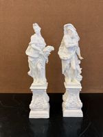 2 statuettes en porcelaine