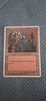 Magic The Gathering Gebirge Land Karte guter Zustand