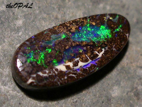Edelsteine: theOPAL***TOLLER BOULDER MATRIX OPAL 3,89ct (Australien)*** – Neu und originalverpackt aus Ebnat-Kappel von theOPAL 2
