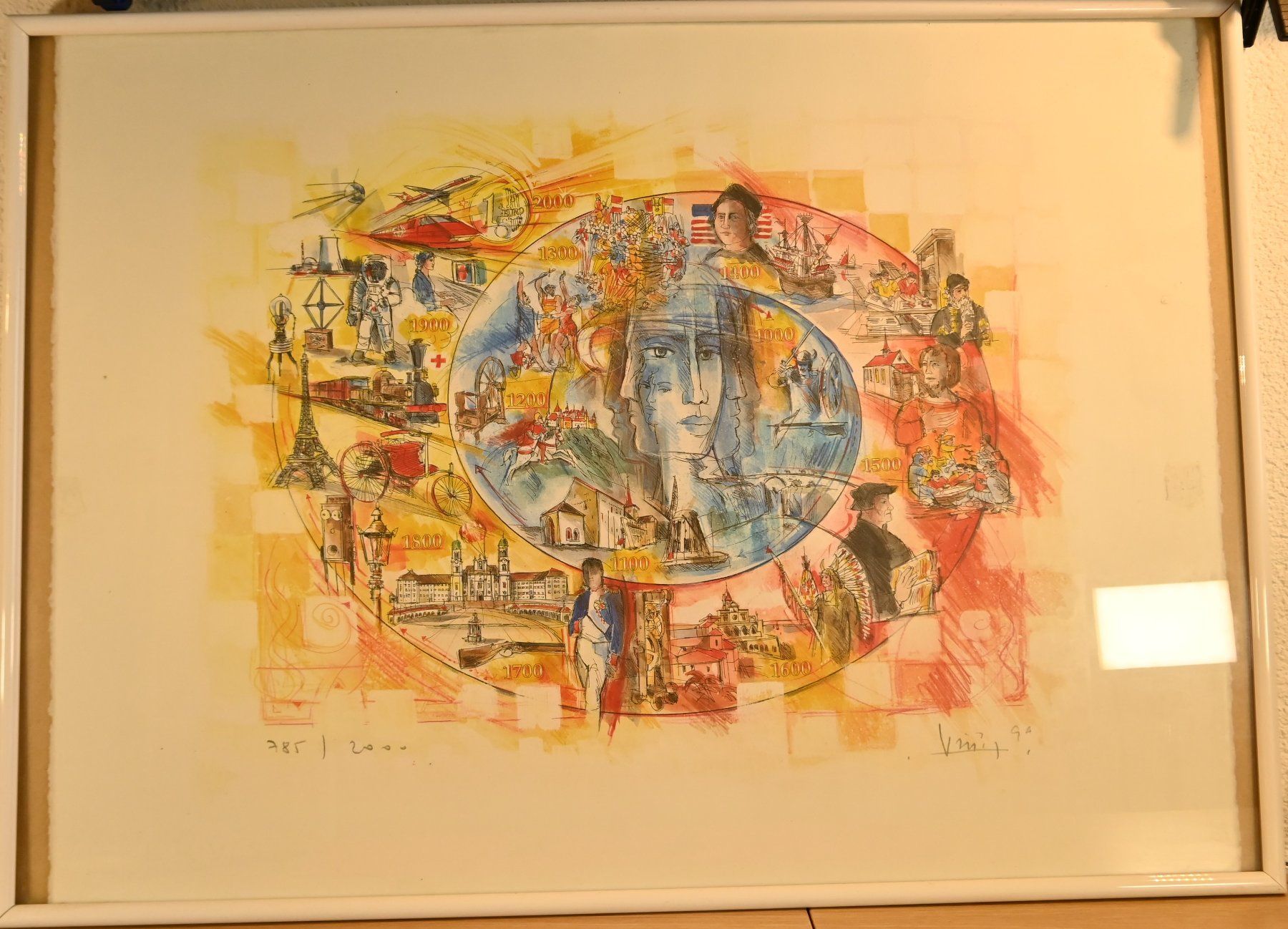 Posters & Illustrations: Millenium 2000 Bild – D'occasion à Winterthur par Wal532 1