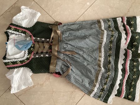 Marjo Girls Gr 110/116 Dirndl inkl Bluse