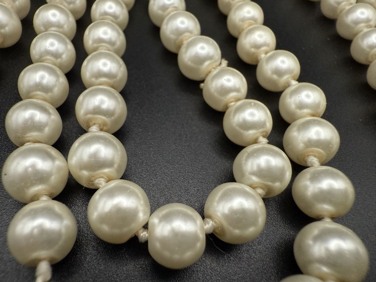 Ketten: Elegante lange Halskette aus Perlen – Gebraucht aus Lamone von LaCantinaMagica 4
