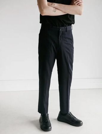 Comme Des Garçons Wool Tailored Trousers Hose S