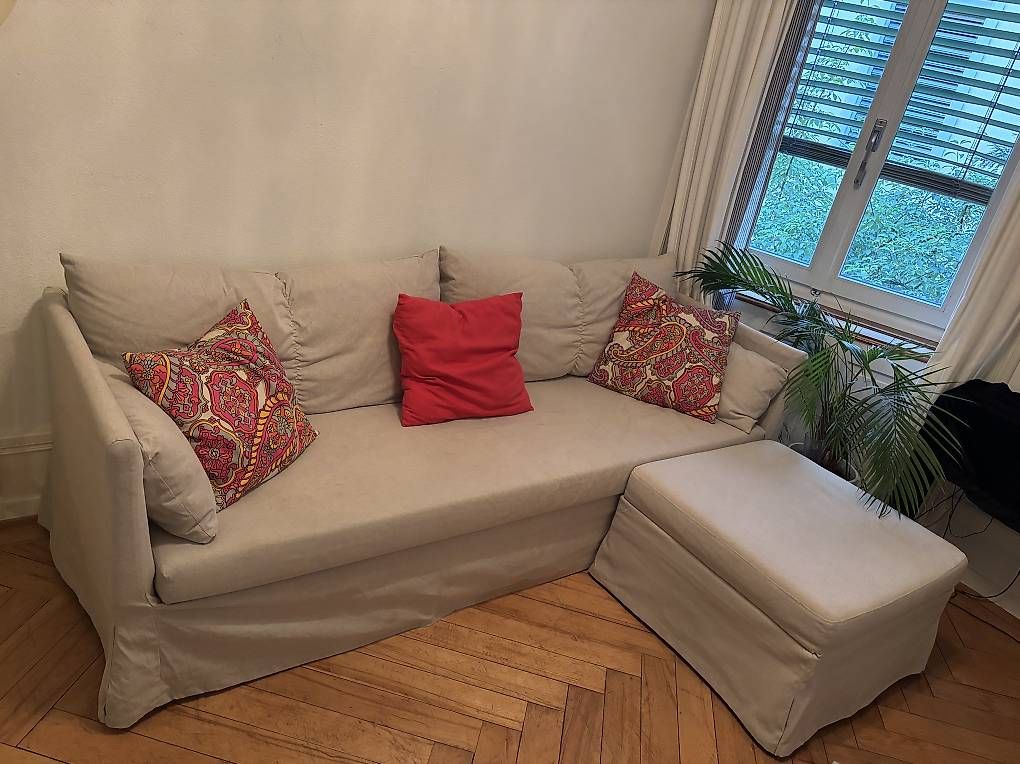 Ikea Divani: Beiges Ikea Sofa – Usato da Zürich venduto da mar_d7v9