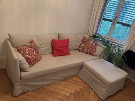 Beiges Ikea Sofa