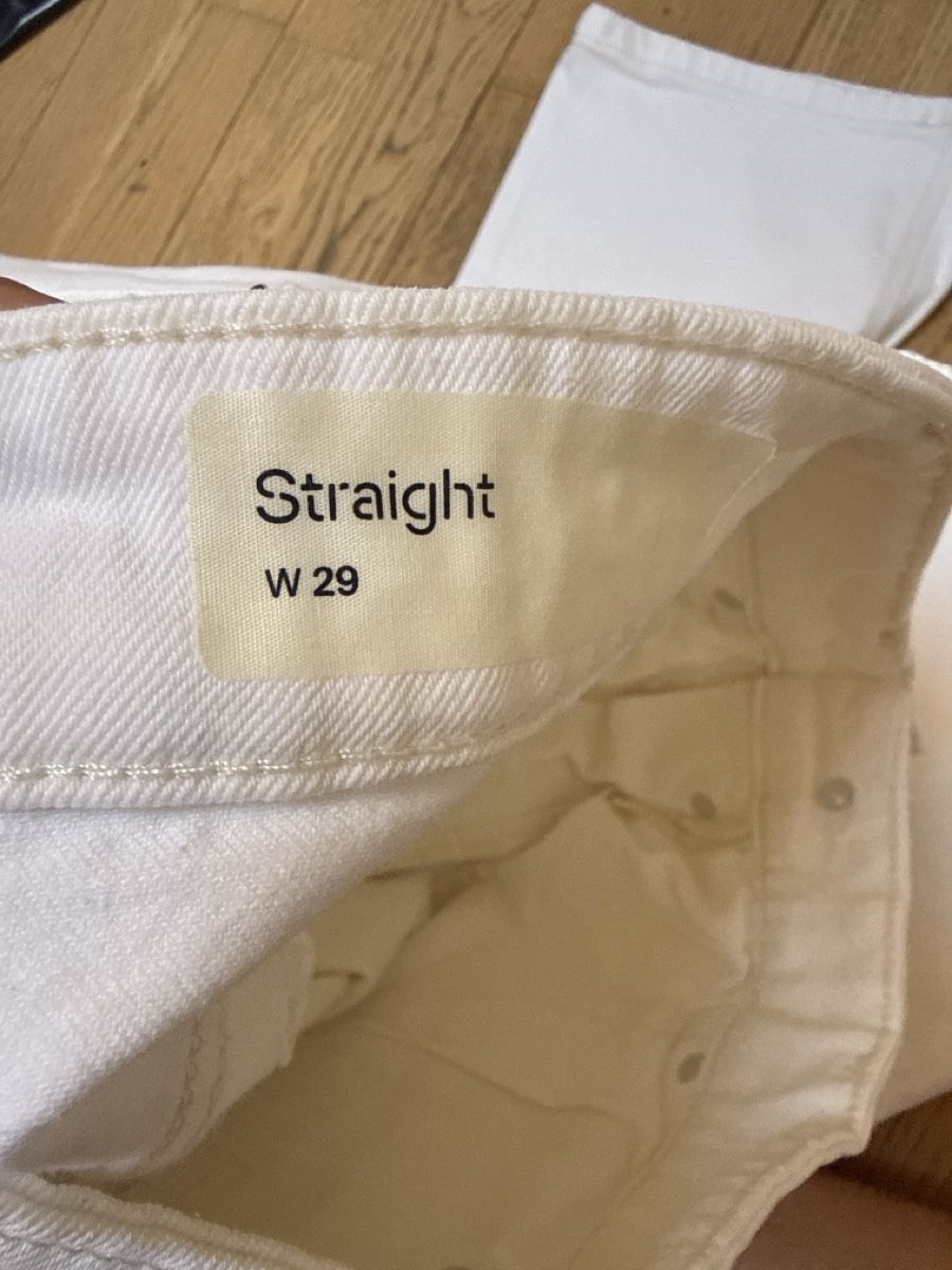 Pantaloni: Pantalon blanc  – Usato da Cartigny venduto da Kelly.11 2