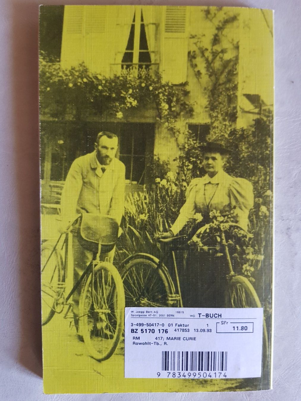 Libri: Taschenbuch Marie Curie - rororo - 1990 – Usato da Walterswil BE venduto da Lonitti 9