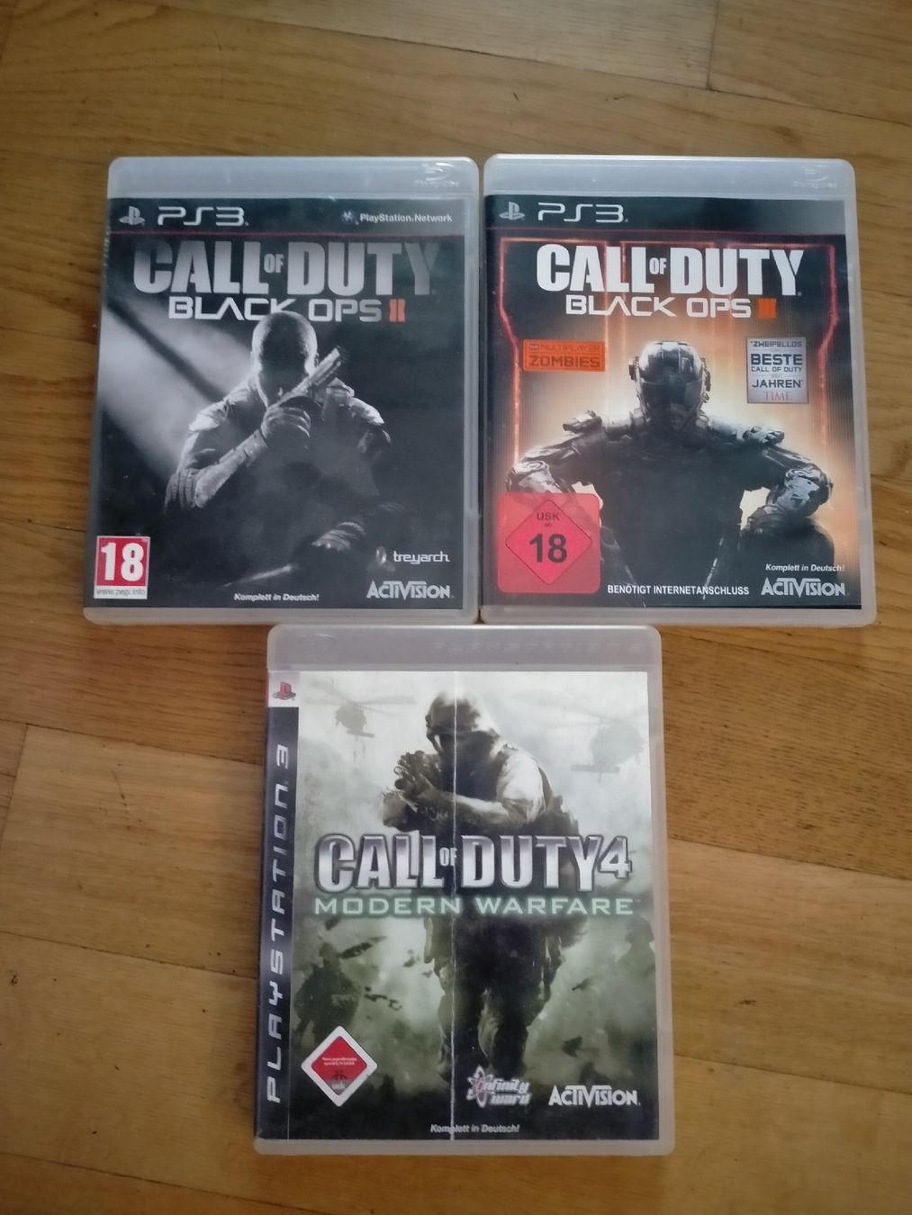 Sony Spiele: Games Call oft Duty 1, 2 , 3 – Gebraucht aus Regensdorf von ste_9w8q