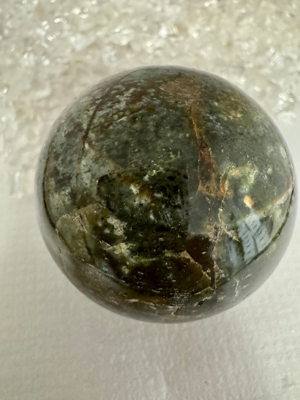 Edelsteine: Kugel Opal-grün – Neu (gemäss Beschreibung) aus Biberist von Steine 1