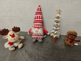 Dekoration Set Weihnachten div bis 27cm Höhe