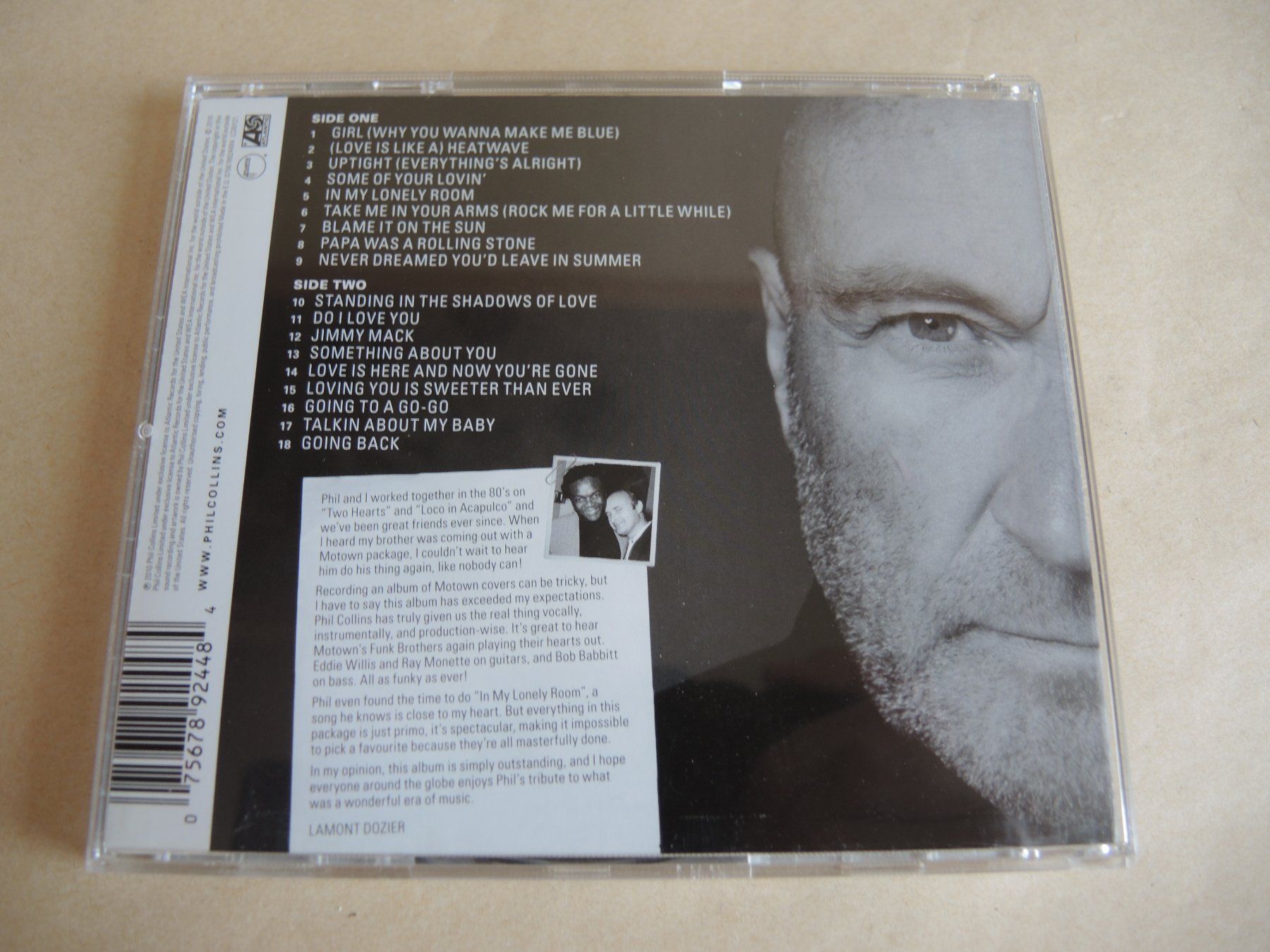 CD: Phil Collins Going Back CD – Usato da Rorschach venduto da maeck8 3